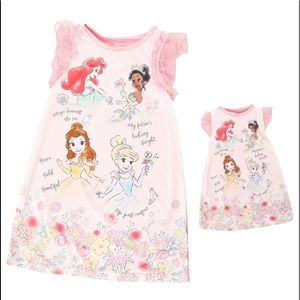 Girl’s Nightgown and doll nightgown set